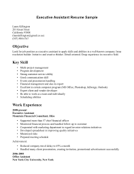 Secretary Resume Templates   Gfyork com  administrative assistant description for resume  