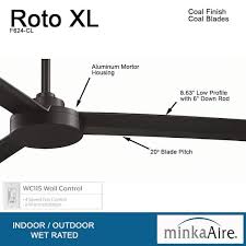 Minka Aire Roto Xl 62 In Indoor