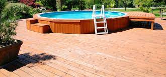 Pool Decking Above Ground Pool