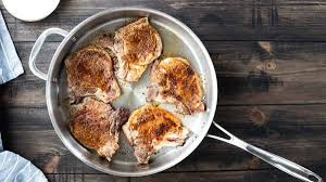 cook thin pork chops so they are tender