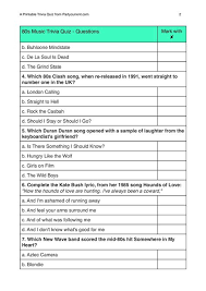 Read on for some hilarious trivia questions that will make your brain and your funny bone work overtime. Printable Hymn Quiz Quiz Questions And Answers