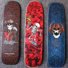 Powell peralta is an american skateboard company founded by george powell and stacy peralta in 1978. Kevin Harris Rodney Mullen And Per Welinder Classic Powell Peralta Freestyle Decks Classic Skateboard Skateboard Skateboard Design