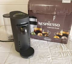 For the very best coffee flavour, bean to cup coffee machines grind fresh beans and. Delonghi Nespresso Vertuo Plus Coffee Espresso Machine No Pods Matte Black Ideas Of Espresso Machine Espressoma Espresso Machine Double Espresso Espresso