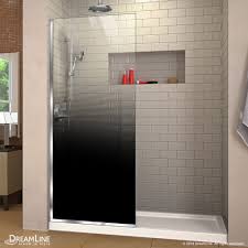 linea ombre shower door dreamline