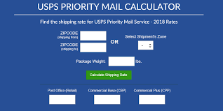 usps priority mail calculator 2021