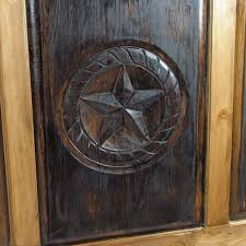 Rustic Pine Texas Lone Star Whole Bed