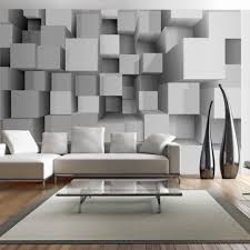 Contemporary Wallpaper Puzzle Wall