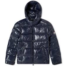 Born in the mountains, lives in the city. Moncler Maya Down Jacket Navy End