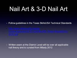 This new edition contains a completely revised section on infection control principles and practices, new. Skillsusa Texas District Cosmetology Technical Contest Updates Ppt Video Online Download