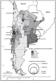Coupes orographiques, territoire argentin central. La Mondialisation Cote Sud Chili Argentine Si Pres Si Loin Ird Editions