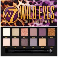 w7 wild eyes eyeshadow palette review