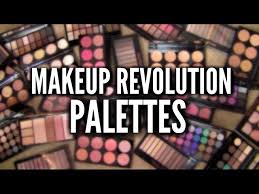 makeup revolution eyeshadow palettes