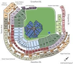 minute maid park seat map maps
