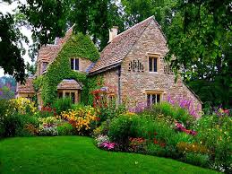 English Trees Gardens Flowers House
