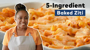 baked ziti with just 5 ings