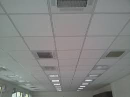 false ceiling tiles at