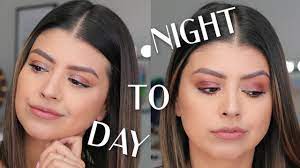 quick and easy day to night makeup look