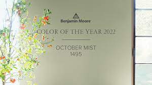 Benjamin Moore Names October Mist Its