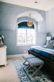 fifty shades of blue guest room reveal