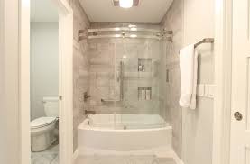 Curved Glass Sliding Shower Doors In