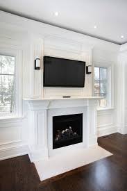 mounted above gorgeous fireplaces