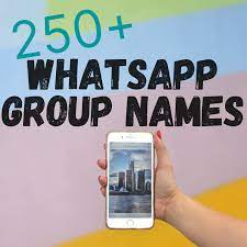 best whatsapp group names for friends