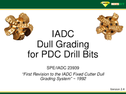 Pdf Iadc Dull Grading For Pdc Drill Bits Xiangfeng Ye