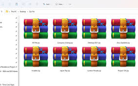 zip files and folders in google drive