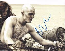 actor nicholas hoult signed mad max