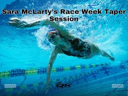 sara mclarty s race week taper session