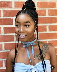 Long curly faux locs hairstyles for black women extend your hair and are quite versatile in terms of styling. Thin Straight Back Braids Hairstyles Novocom Top