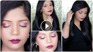 easy party makeup tutorial cranberry