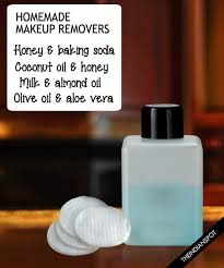 natural homemade makeup removers