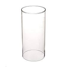 Cylinder Clear Glass Lamp Shade