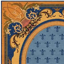 spanish art nouveau design rug 8 4 x 8