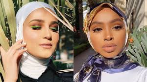 fenty beauty highlighted hijabi