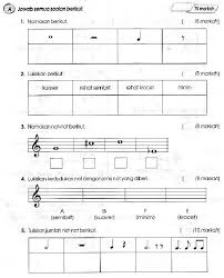 Pendidikan muzik tahun 4 simbol muzik dan jenis not. Ujian Dunia Muzik Tahun 3 2013 Pdf Document