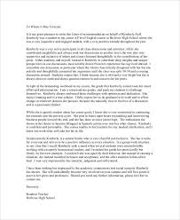 School Counselor Recommendation Letter   LiveCareer