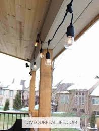 posts for outdoor string lights