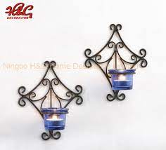 spring wall sconce candle holder in set