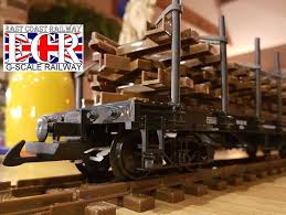 g scale 45mm gauge flatbed with 4 track
