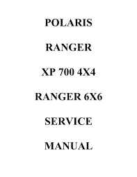 polaris ranger xp 700 4x4 ranger 6x6