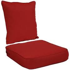 red outdoor chair cushions outdoor