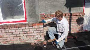 how to stucco a brick wall you