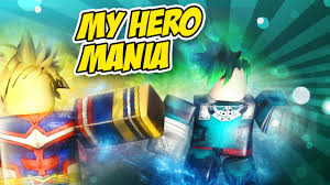 The game is still in its early stages! Best New My Hero Academia Game On Roblox My Hero Mania It S Amamzing Youtube