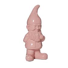 home republic garden gnome pink adairs