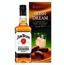 jim beam white label bourbon whiskey