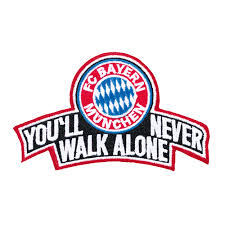 *** hold your head up high. Aufnaher You Ll Never Walk Alone Offizieller Fc Bayern Store