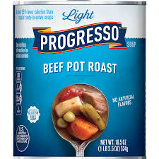 8 Pack Progresso Light Beef Pot Roast Soup 18 5 Oz Can