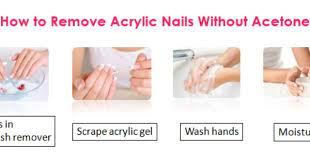 remove artificial nails without acetone